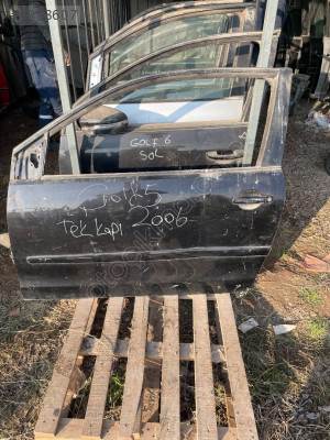 GOLF 5 TEK SOL ÖN KAPI SİYAH 2006