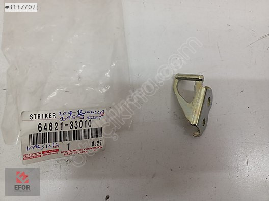 TOYOTA COROLLA SIFIR ORJ BAGAJ KİLİT KARŞLIĞI 07-12 64621-33010