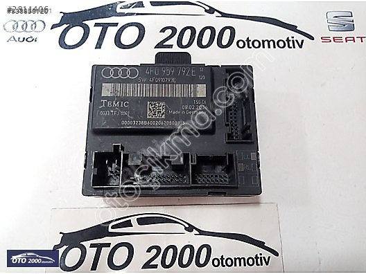 4F0959792E AUDİ A6-A7 KAPI KONTROL MODÜLÜ
