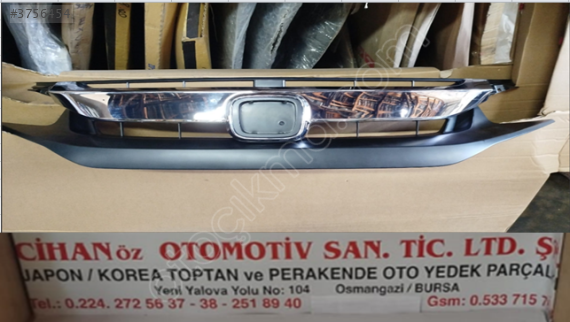 HONDA CIVIC PANJUR 2019-2021 KROM SENSÖR DELİKSİZ UNI-PJR-702