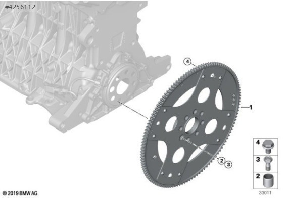BMW E60 E65 N62 ÇIKMA VOLANT DİŞLİSİ 11227501478 7501478