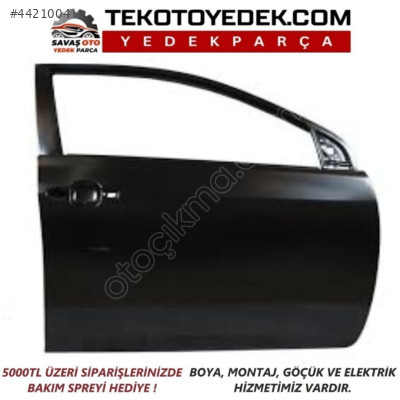 COROLLA ÖN KAPI SAĞ SOL 2008 2009 2010 2011 2012 2013 / KAMPANYA