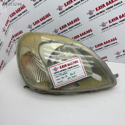 TOYOTA YARİS SAĞ ÖN FAR 99-2002
