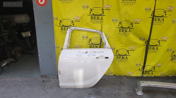 OPEL ASTRA J SOL ARKA KAPI BEYAZ ÇIKMA ORJİNAL YEDEK PARÇA