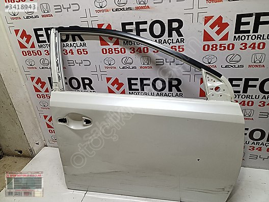 TOYOTA AURİS ORJİNAL ÇIKMA SAĞ ÖN KAPI 13-18