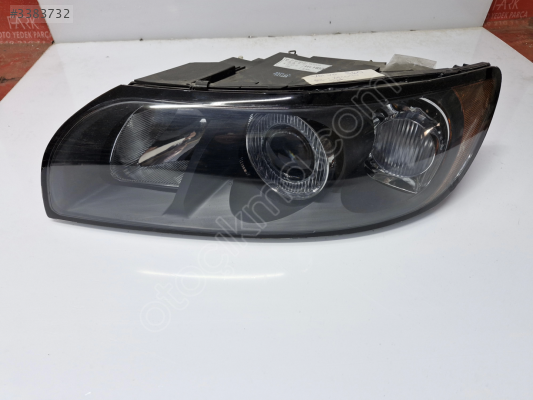 VOLVO S40 V50 SOL ÖN FAR SİYAH 2005-2007 SIFIR AYARINDA