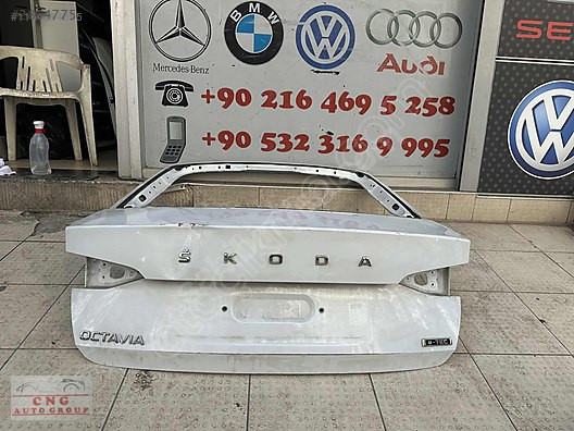 Skoda oktavia 2021 bagaj kapağı