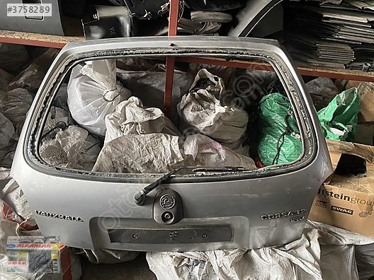 OPEL CORSA B TEK KAPI BAGAJ KAPAĞI ORİJİNAL
