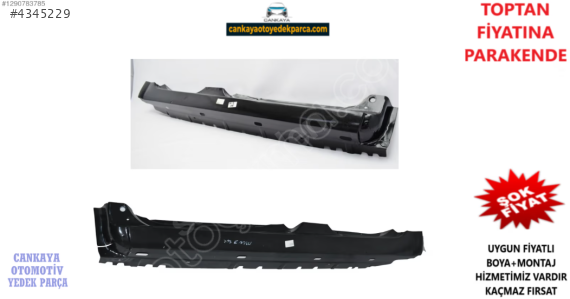 RENAULT MEGANE 2002MARŞBİYEL SACI SOL/SAĞ SIFIR ADET FİYAT