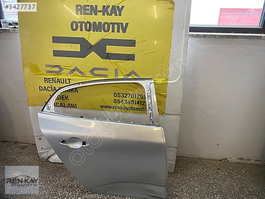 RENAULT MEGAN 4 SAĞ ARKA KAPI GRİ ORJ ÇIKMA RENKAY OTO KOCAELİ