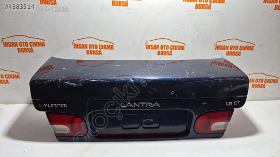 94 kasa hyundai elentra bagaj kapağı mavi dolu orijinal