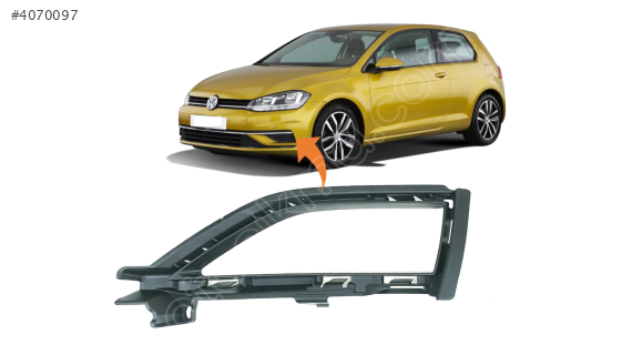 5G0853211H VW GOLF7.5 2016-2019 SOL SİS KAPAĞI