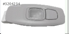RENAULT TAVAN AYDINLATMA LAMBASI KADJAR-MEGANE IV-TALISMAN GRI