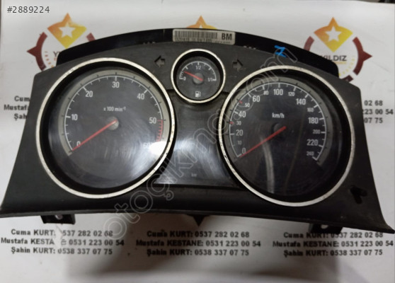 ​​​​​​​OPEL ASTRA CIKMA GOSTERGE SAATI 13251615
