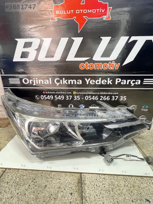 Toyota corolla sağ ön far 2017-19