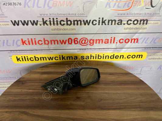 BMW F10 LCİ ÇIKMA ORJİNAL SAĞ SOL DIŞ AYNA 51167350687