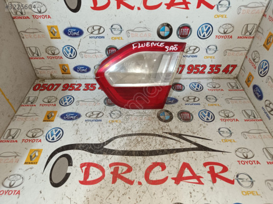 RENAULT FLUENCE SAĞ İÇ STOP ORJİNAL ÇIKMA PARÇA 265500038R