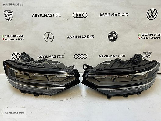 PASSAT B8.5 LED SAĞ VE SOL TAKIM FAR ORJİNAL HATASIZ