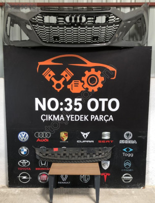 5E08076119B9 SKODA OCTAVİA SIFIR ÖN TAMPON SPOYLERİ 2013-2017