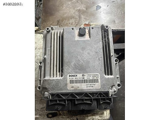 RENAULT FLUENCE MOTOR BEYİNİ DELPHI 237100120R