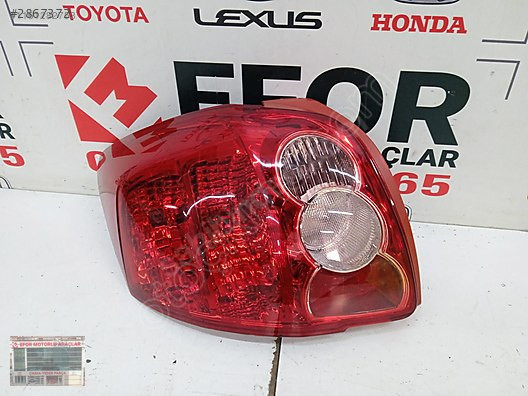 TOYOTA AURİS SOL STOP SIFIR 2007-2010