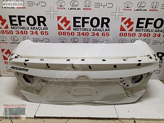 HONDA ACCORD BAGAJ KAPAĞI ÇIKMA ORİJİNAL PARÇA 2021-2024