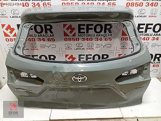 TOYOTA COROLLA CROSS BAGAJ KAPAĞI ÇIKMA ORİJİNAL PARÇA 2022-2024