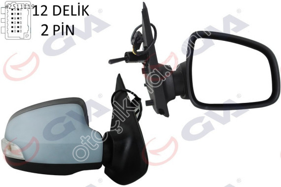 CLIO MEK.ASTARLI  DIŞ AYNA SAG 2013-> 963011650R