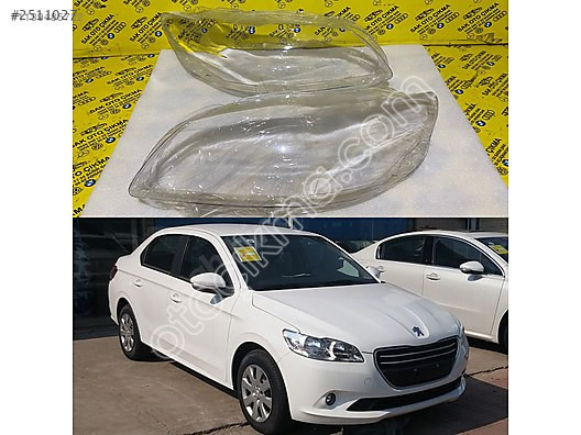 PEUGEOT 301 FAR CAMI SAĞ - SOL / ADET 1.000 TL / 2012-2016
