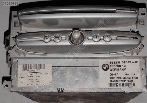 MİNİ COOPER R55 - R56 - R57 CCC / CD / DVD 65839159045 / 10878810