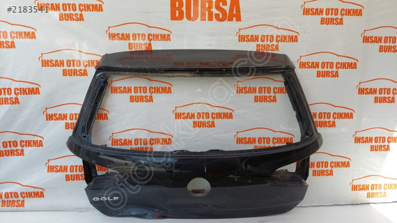 Volkswagen Golf 7 bagaj kapağı orijinal siyah