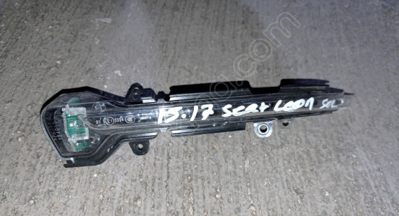 5F0949101A 13-17 LEON ORJ. ÇIKMA SOL DİKİZ AYNA SİNYALİ