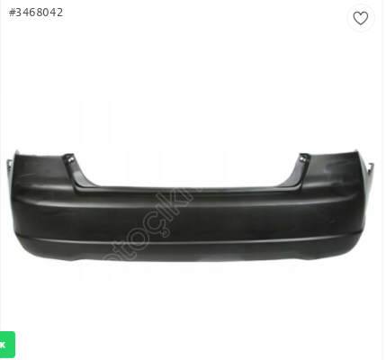 HONDA CIVIC ARKA TAMPON 2001-2003.