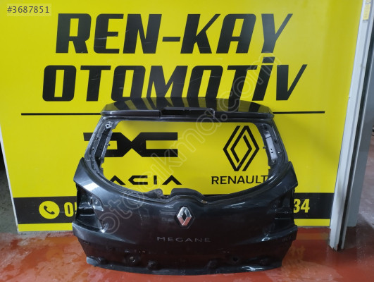843400007R RENAULT MEGANE 3 SW BAGAJ KAPAĞI ORJ ÇIKMA RENKAY OTO