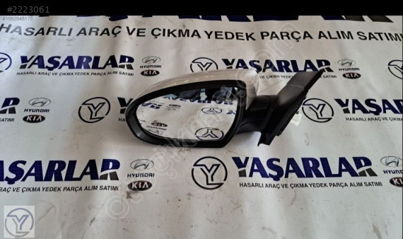 2017 Tucson elektrikli katlanır sinyalli ayna