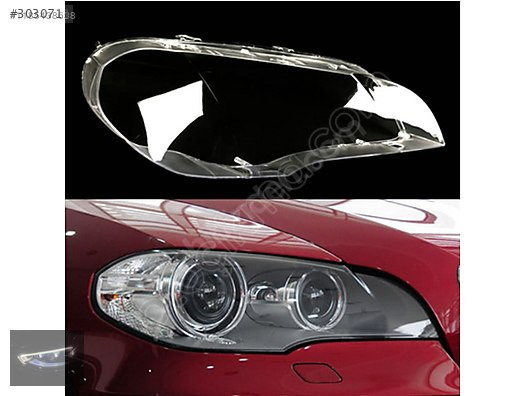 BMW X6 E71 SAĞ FAR CAMI SIFIR 2010-2013
