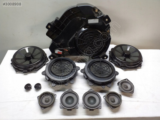 PORSCHE CAYENNE HATASIZ SÖKME HOPARLÖR SİSTEMİ KOMPLE SET
