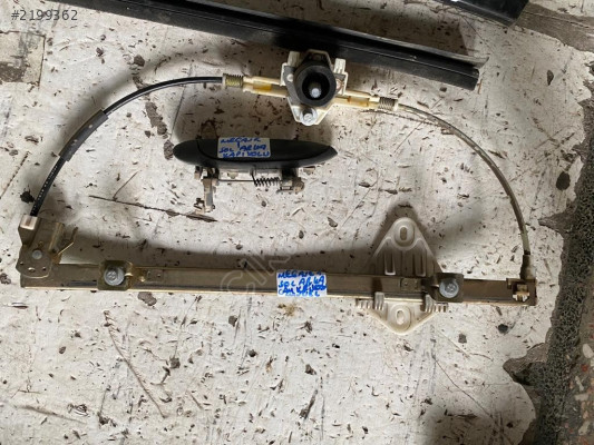 RENAULT MEGANE 1 SOL ARKA KAPI CAM KRİKOSU 1997-2001 MODEL