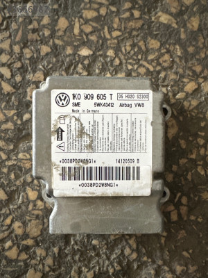 1K0909605T-2011 Skoda Octavia Airbag Beyni Orjinal Çıkma