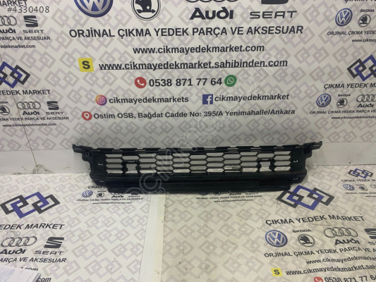 Skoda Kodiaq 2017 Ön Tampon Orta Izgarası Siyah OEM 565853677E