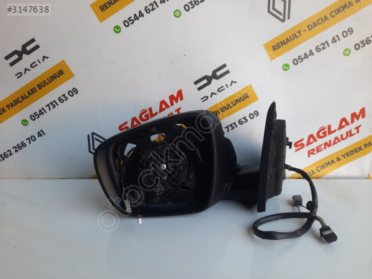 Kadjar Orijinal Çıkma Kör Noktalı Sol Ayna 963021289R