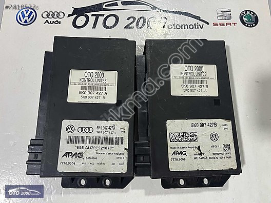 5K0907427A-5K0907427-5K0907427B GOLF-CADDY-A1-Q3 KONFOR BEYNİ