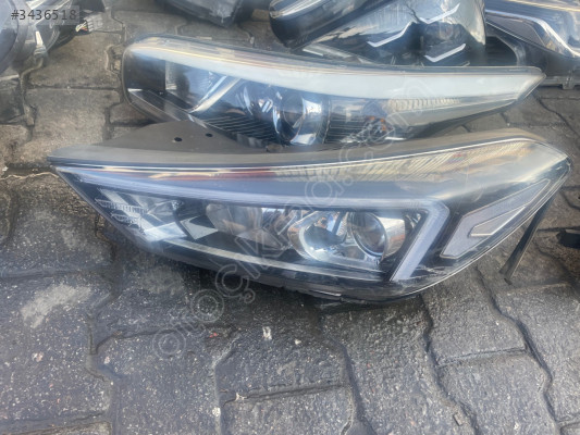 Hyundai tucson sol ön far lambası tek mercek ledli