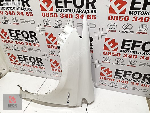 TOYOTA AURİS SOL ÖN ÇAMURLUK ÇIKMA ORİJİNAL PARÇA 2013-2018