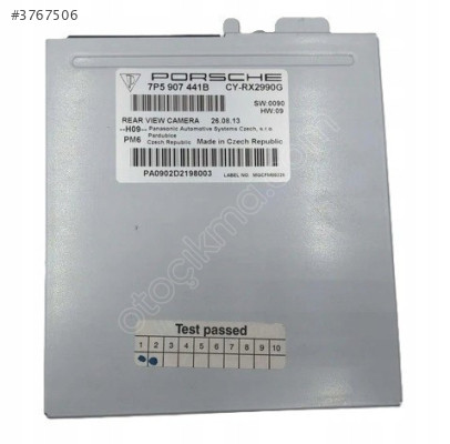KONTROL ÜNİTESİ KAMERA GERİ GÖRÜNÜM PORSCHE CAYENNE 7P5907441B