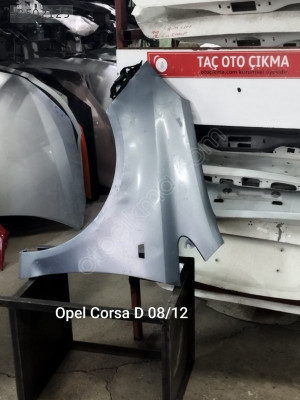 Opel Corsa D çıkma sol ön çamurluk