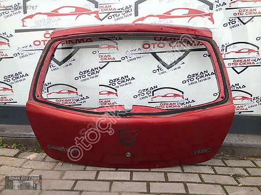 Orjinal Dacia Sandero Bagaj Kapağı - Çıkma Parça
