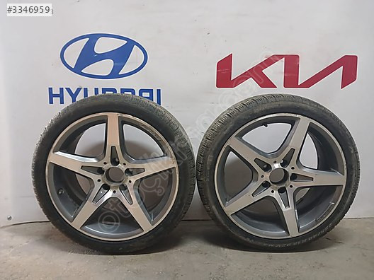MERCEDES AMG ÖN ARKA ÇELİK JANT LASTİK (A172401270)-(A1724012602