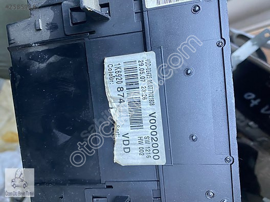 1K6 920 874 VW GOLF MK5 GÖSTERGE PANELİ