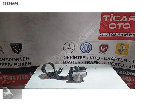 Seat ibiza emniyet kemeri